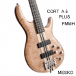 Cort A 4 PLUS FMMH, Activo Bajo  Eléctrico 4 Cuerdas, 24 Espacios, Nivel Profesional  ( PRODUCTO AGOTADO )