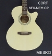 Cort  SFX - ME OP, Guitarra Cuerdas Metálicas, Electroacustica con Equalizador Cort, Incluye Funda  ( PRODUCTO AGOTADO)