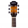 Washburn WA - 45 CE, Guitarra Electroacústica, Cuerdas Metálicas con Equalizador  Barcus Berry con Afinador ( PRODUCT AGOTADO )