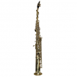 Saxo Soprano Allegro ALL 6433 L , Dorado Incluye Estuche, Kit de Limpieza