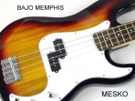 Memphis FTPB-4- SB  Bajo 4 Cuerdas  20 Espacios # 23