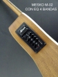 Mesko M - 06, Medio Concierto 3/4 Guitarra Cuerdas Nylon, Largo 97 Centímetros, Tapa  Sapelly  Caja de Sapelly, Puente y Diapasón de Caoba, Maderas Laminadas, Electroacústica con Equalizador 4 Bandas  # 11