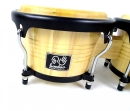 Bongo Tumbao TP - 7001 - 7,5 - 8,5 With  Deuxe de Madera Natural, Incluye Funda