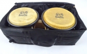 Bongo Tumbao TP - 7000 - 7,5 - 8,5 With  Deuxe de Madera Natural, Incluye Funda