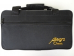 Clarinete  Allegro All 7201 -17 Llaves Afinación en SI bemol Bb Fabricado en Resina Ebonita, Mecanismo Niquelado, Incluye Paño de Limpieza y Lubricante