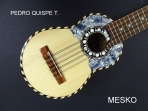 Pedro Quispe T. Charango Especial Nivel Profesional, Tipo Rivas, Incluye Funda # 17