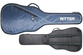 Funda ritter RGP 2 - B/BRD - B/BLW Para Bajo, Azul -Negro y Gris