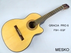 Gracia  PRO 6  FSH - EQF  Guitarra Cuerdas Nylon Electroacústica  con Equalizador  Fishman  Presys Blend (PRODUCTO AGOTADO)