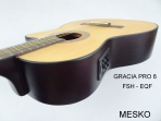 Gracia  PRO 6  FSH - EQF  Guitarra Cuerdas Nylon Electroacústica  con Equalizador  Fishman  Presys Blend (PRODUCTO AGOTADO)