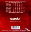 Juego de 6 Cuerdas Para Bajo Eléctrico  Warwick  46401 - 025 - 045 - 065 - 085 - 105 - 135