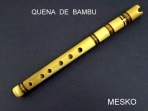Quena Markama de Bambú Profesional