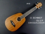 Oscar Schmidt by Washburn Ukelele Contra Alto  OU 2 P Electroacústico con Afinador #  25