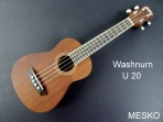  Washburn U 20 EQ Ukelele Contra Alto  con Equalizador con Afinador #  37