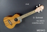 Oscar Schmidt by Washburn Ukelele OU 200 C  Contra Alto  con Equalizador mas Afinador  #  31