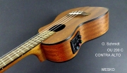 Oscar Schmidt by Washburn Ukelele OU 200 C  Contra Alto  con Equalizador mas Afinador  #  31