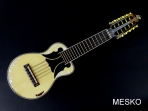 El Chasqui, Charango Económico Linea Profesional, Tapa Pino Abeto, Caja de Naranjillo, Puente y Diapasón de Jacarandá, Incluye Funda # 2 