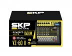 SKP - VZ 60 ll  Mezcladora con Power  6 Canales 200 w  + 200 w @ 4 ohm