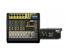 SKP - VZ 60 ll  Mezcladora con Power  6 Canales 200 w  + 200 w @ 4 ohm