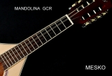 Mandolina GCR  8 Cuerdas  Tapa Pino  - Caja Sapelly, Construidas con Maderas Laminadas de Primera Selección, Barniz Matte Satinado  Incluye Funda  #  22 