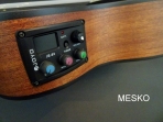 Memphfis UKE - 23 Ukelele Soprano tapa de Sapelly Caja de Sapelly Brazo de Cedro con Eq Joyo con Afinador # 15