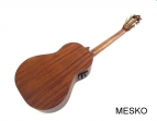 Cuatro Accacia Modelo Venezolano, Cubierta Pino Abeto, Caja de Cedro. Construido con Maderas Solidas Electroacústico con Equalizador Activo Joyo 303  # 4
