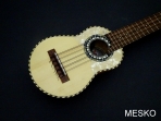 Pedro Quispe T. Charango con Equalizador Activo Joyo JE 303 DE 3 Bandas con Afinador, Linea Profesional Incluye Funda # 101   