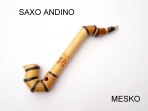 Saxo Andino de Bambu Chico 30 centimetros de Alto