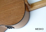 Mesko, Guitarra M-09 Concierto Cuerdas Nylon, Construida con Maderas Laminadas,Tapa Pino Abeto  o Sapelly, Caja de Sapelly, Puente y Diapasón de Caoba, Electroacústica con Equalizador Joyo Activo con Afinador de 3 Bandas # 12 / 2