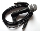  Micrófono   Shure  Vocal PGA 48 XLR  Con Cable y Soporte 