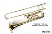 Trombon Tenor Fontai FTHS 124  Transpositor
